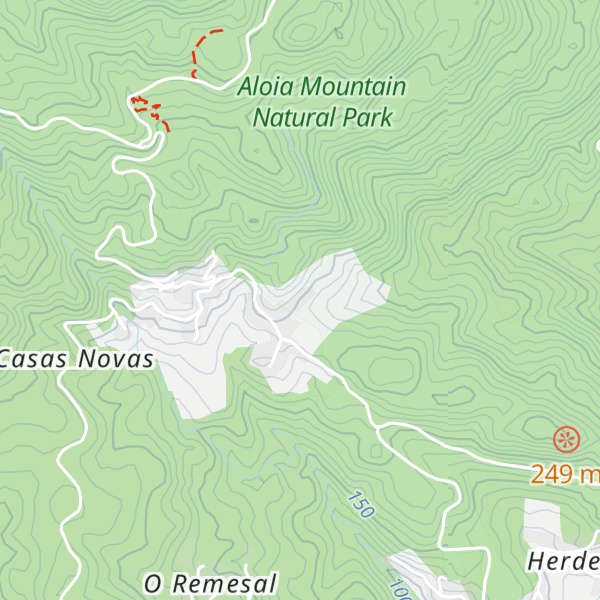 Map of Aloia Nature