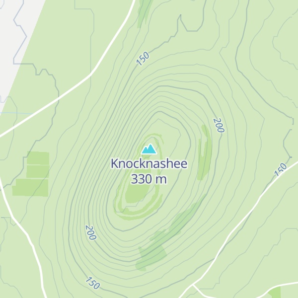 Map of Knocknashee