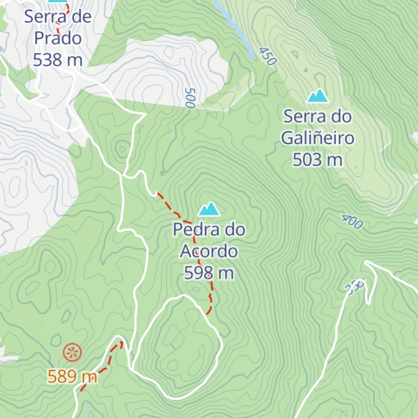 Map of Pedra do Acordo