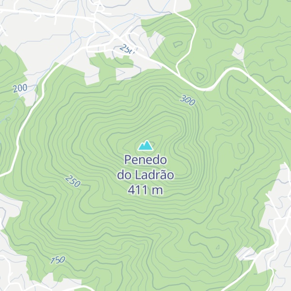 Map of Penedo do Ladrão