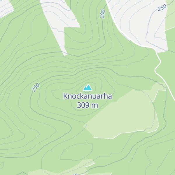 Map of Knockanuarha