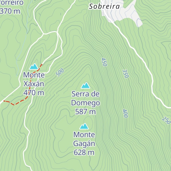 Map of Serra de Domego