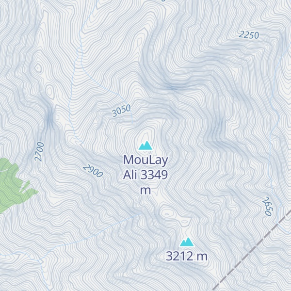 Map of MouLay Ali