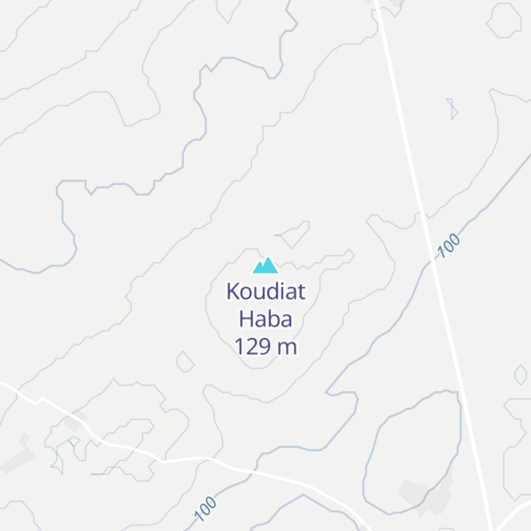 Map of Koudiat Haba
