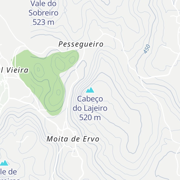Map of Cabeço do Lajeiro