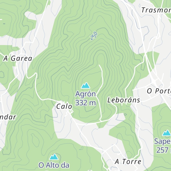 Map of Agrón