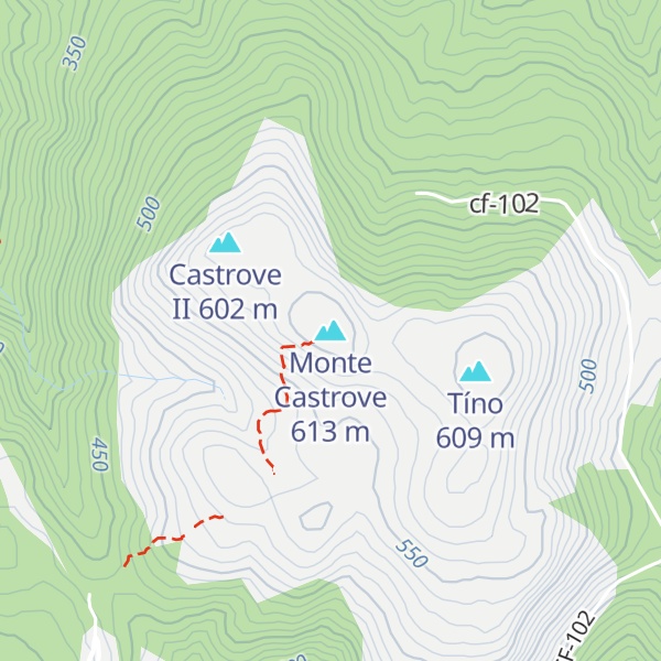 Map of Monte Castrove