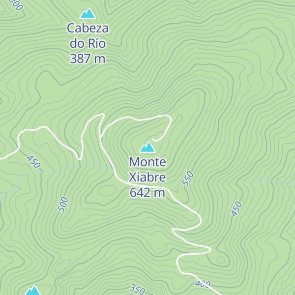 Map of Monte Xiabre