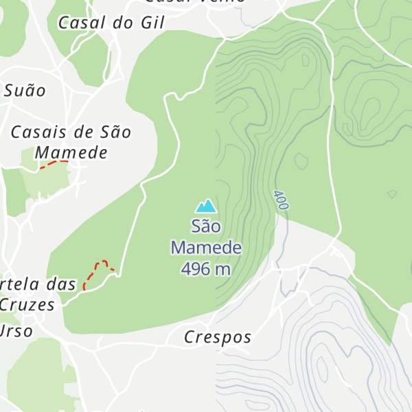 Map of São Mamede