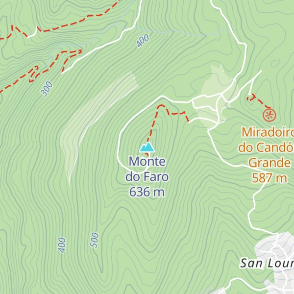 Map of Monte do Faro