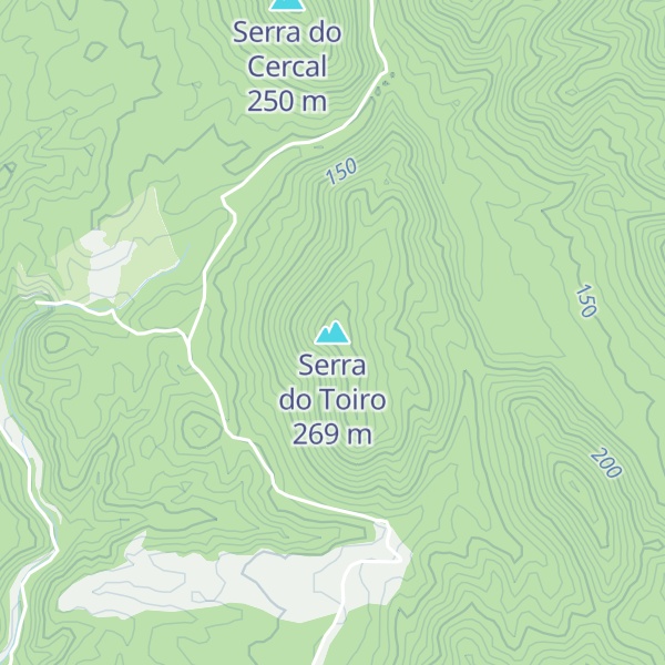 Map of Serra do Toiro
