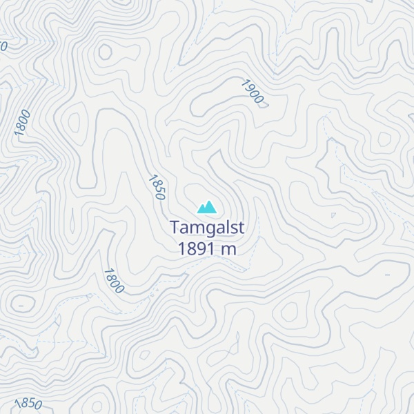 Map of Tamgalst