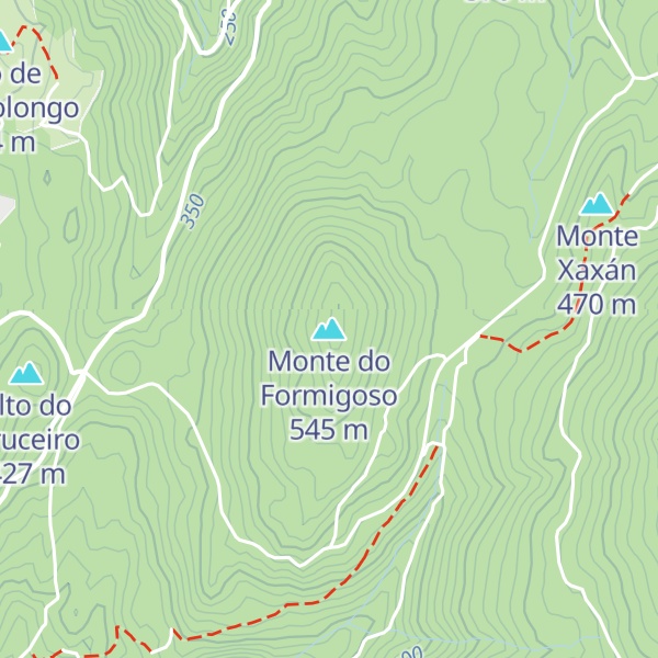 Map of Monte do Formigoso