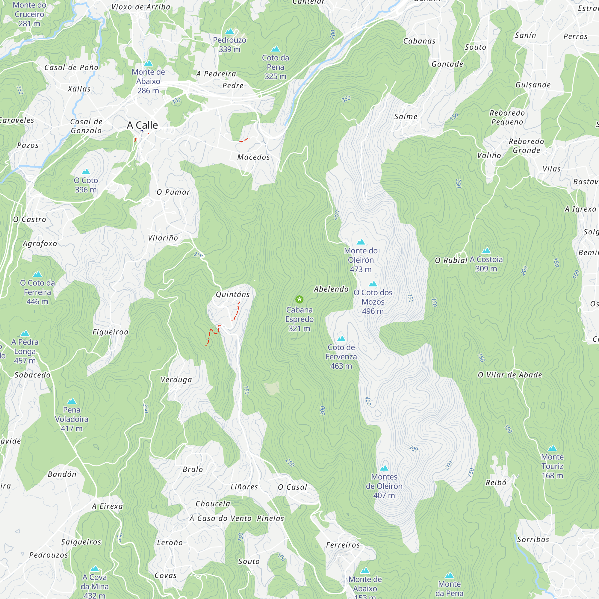 Cabana Espredo map
