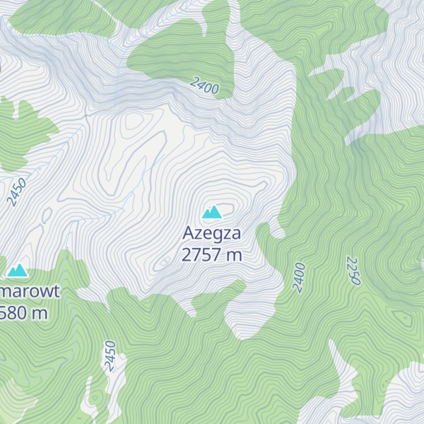 Map of Azegza