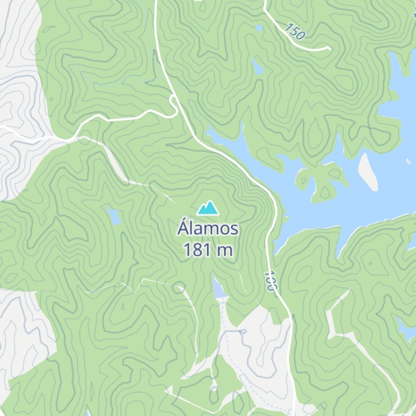 Map of Álamos