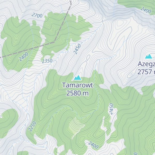 Map of Tamarowt