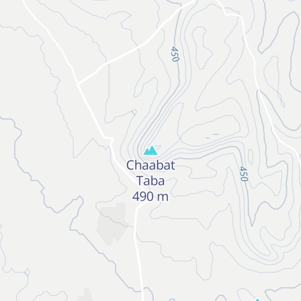 Map of Chaabat Taba