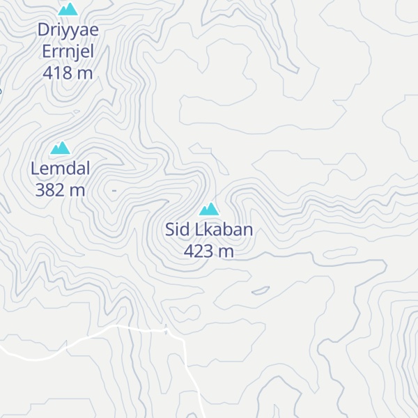 Map of Sid Lkaban