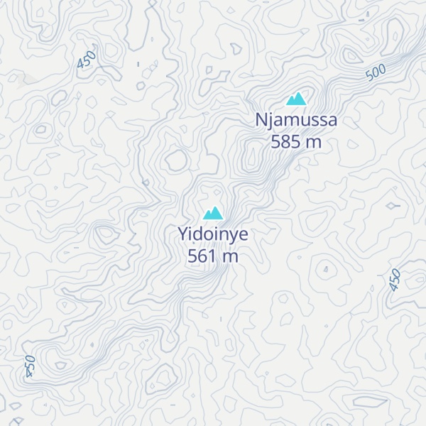 Map of Yidoinye