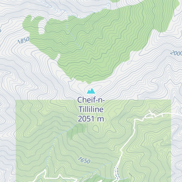 Map of Cheïf-n-Tilliline