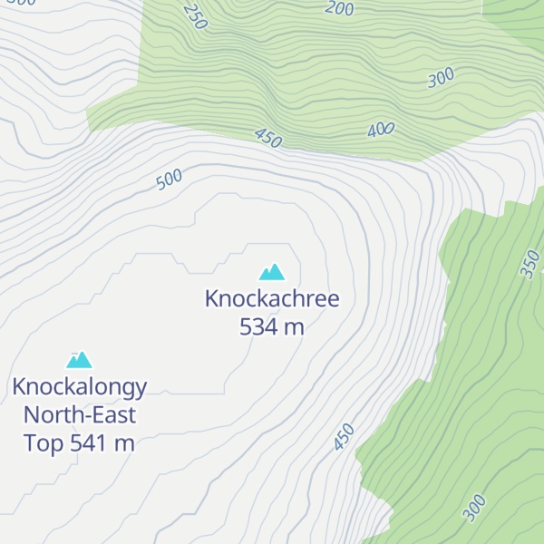 Map of Knockachree
