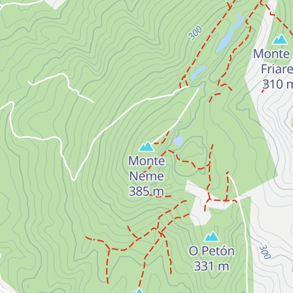 Map of Monte Neme