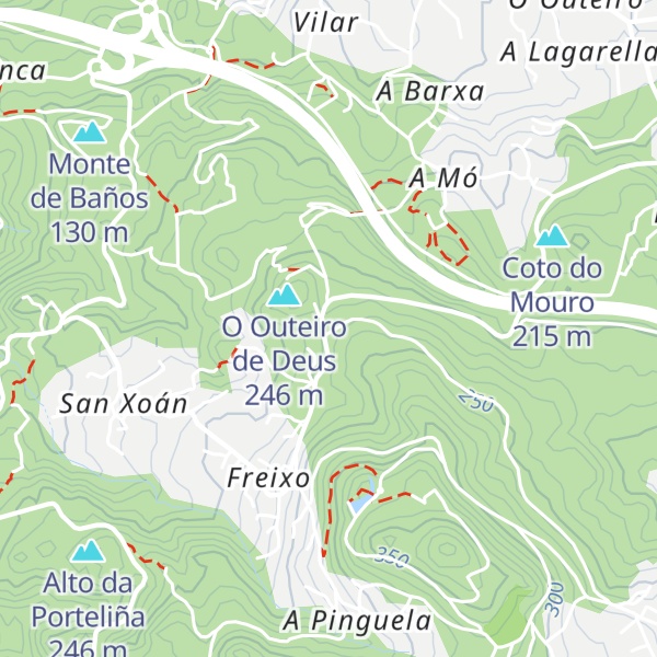Map of Refugio do Freixo