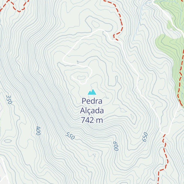 Map of Pedra Alçada