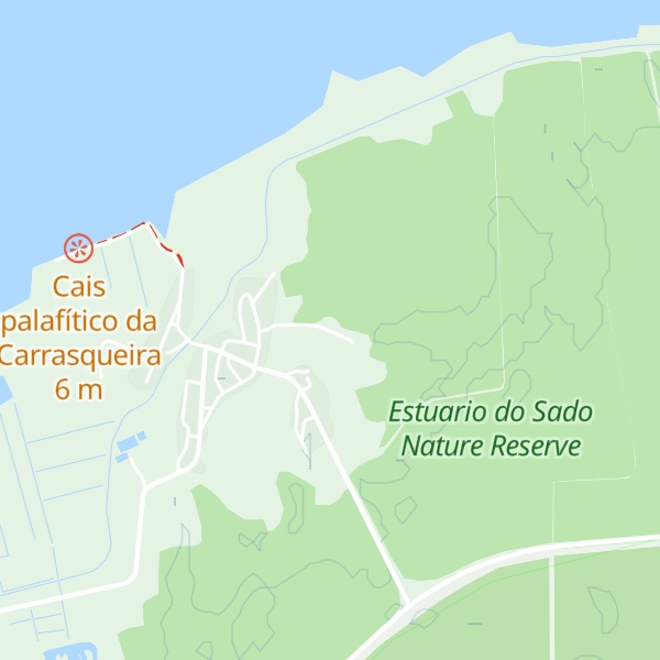 Map of Typical House Carrasqueira