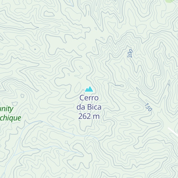 Map of Cerro da Bica