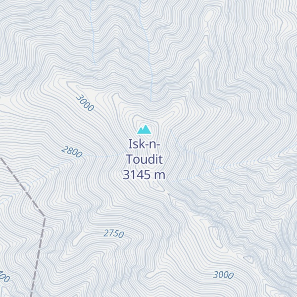 Map of Adrar Ounas