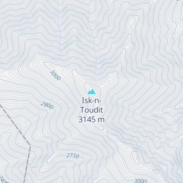 Map of Isk-n-Toudit
