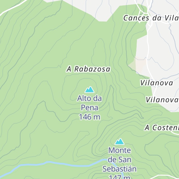 Map of Alto da Pena
