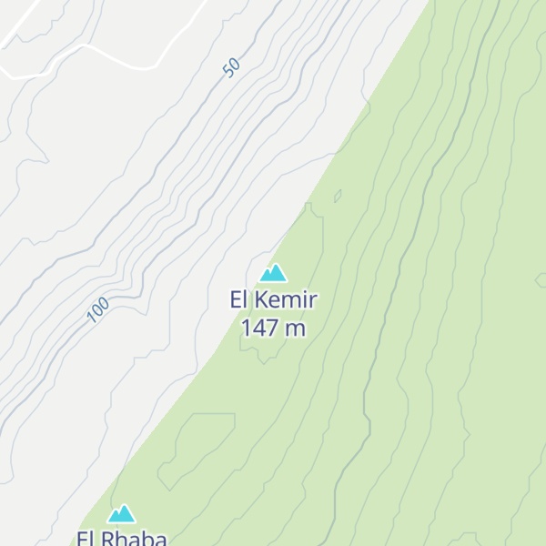 Map of El Kemir