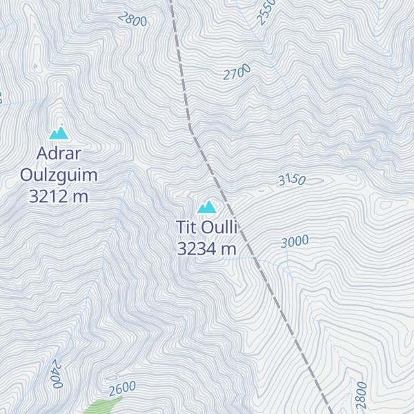 Map of Tit Oulli