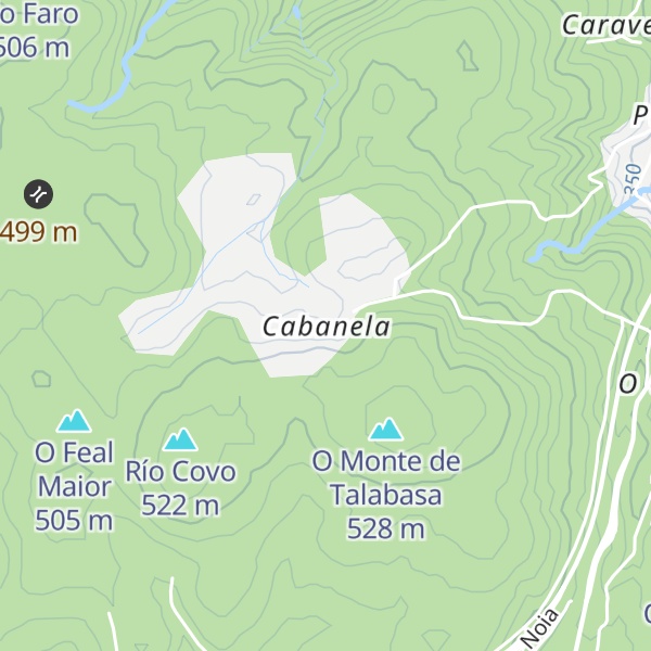 Map of Cabanela