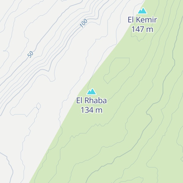 Map of El Rhaba