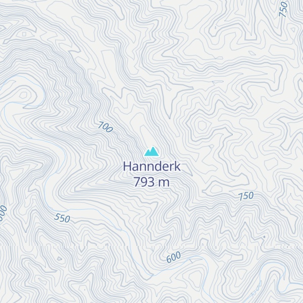 Map of Hannderk