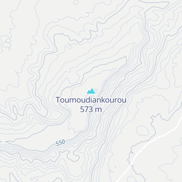 Map of Toumoudiankourou