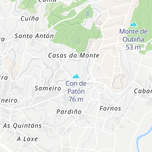 Map of Con de Patón