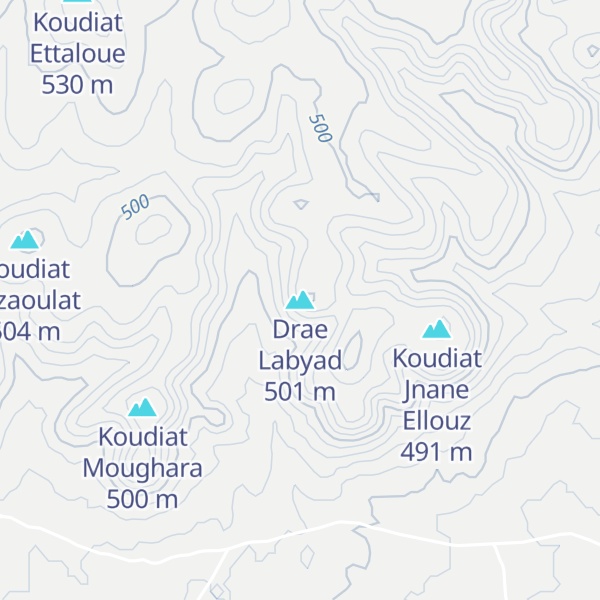 Map of Drae Labyad