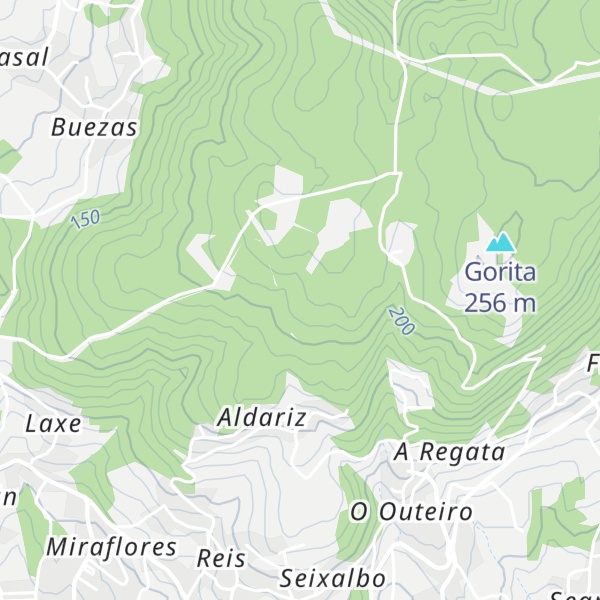 Map of Monte de Aldariz