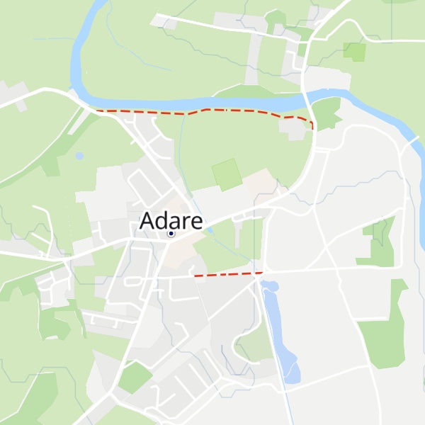 Map of Adare Tourist Office