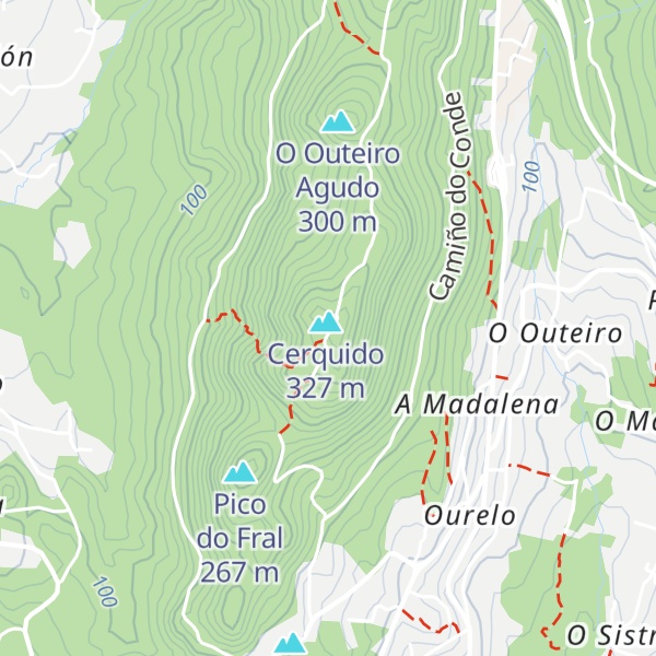 Map of O Alto do Carballiño