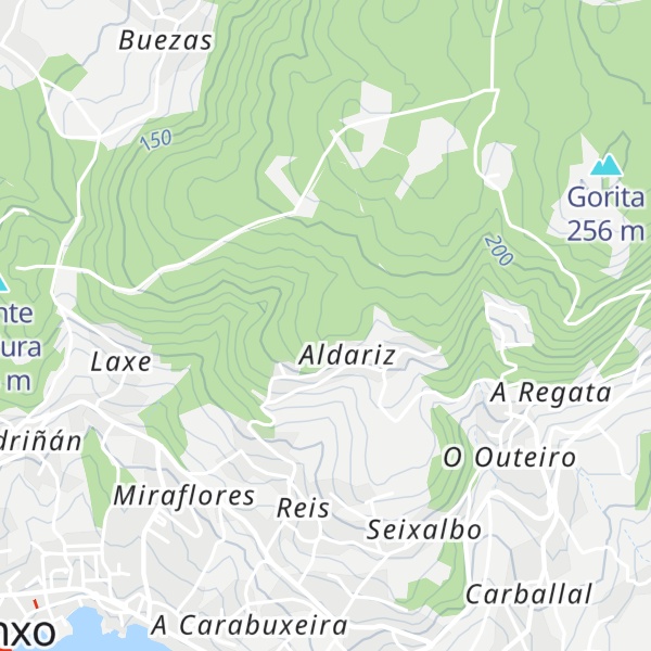 Map of Monte de Reis