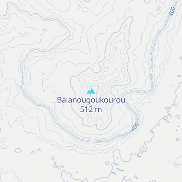 Map of Balanougoukourou