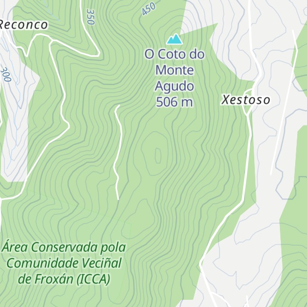 Map of Monte de Siroña