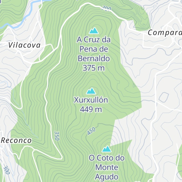 Map of Xurxullón