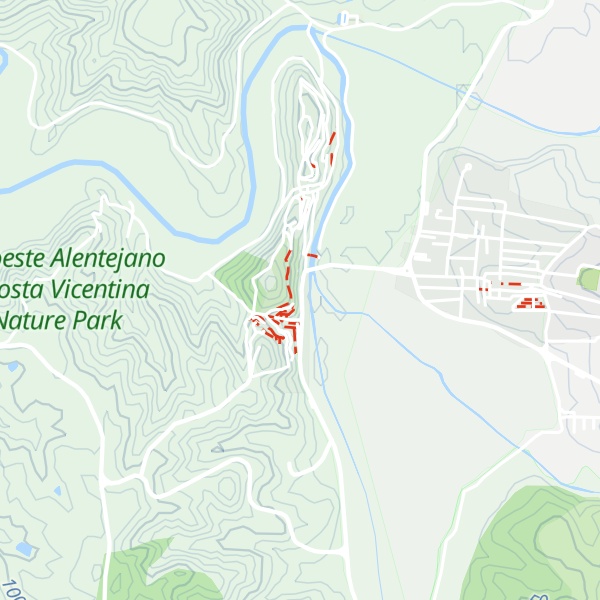 Map of Posto de Turismo de Aljezur